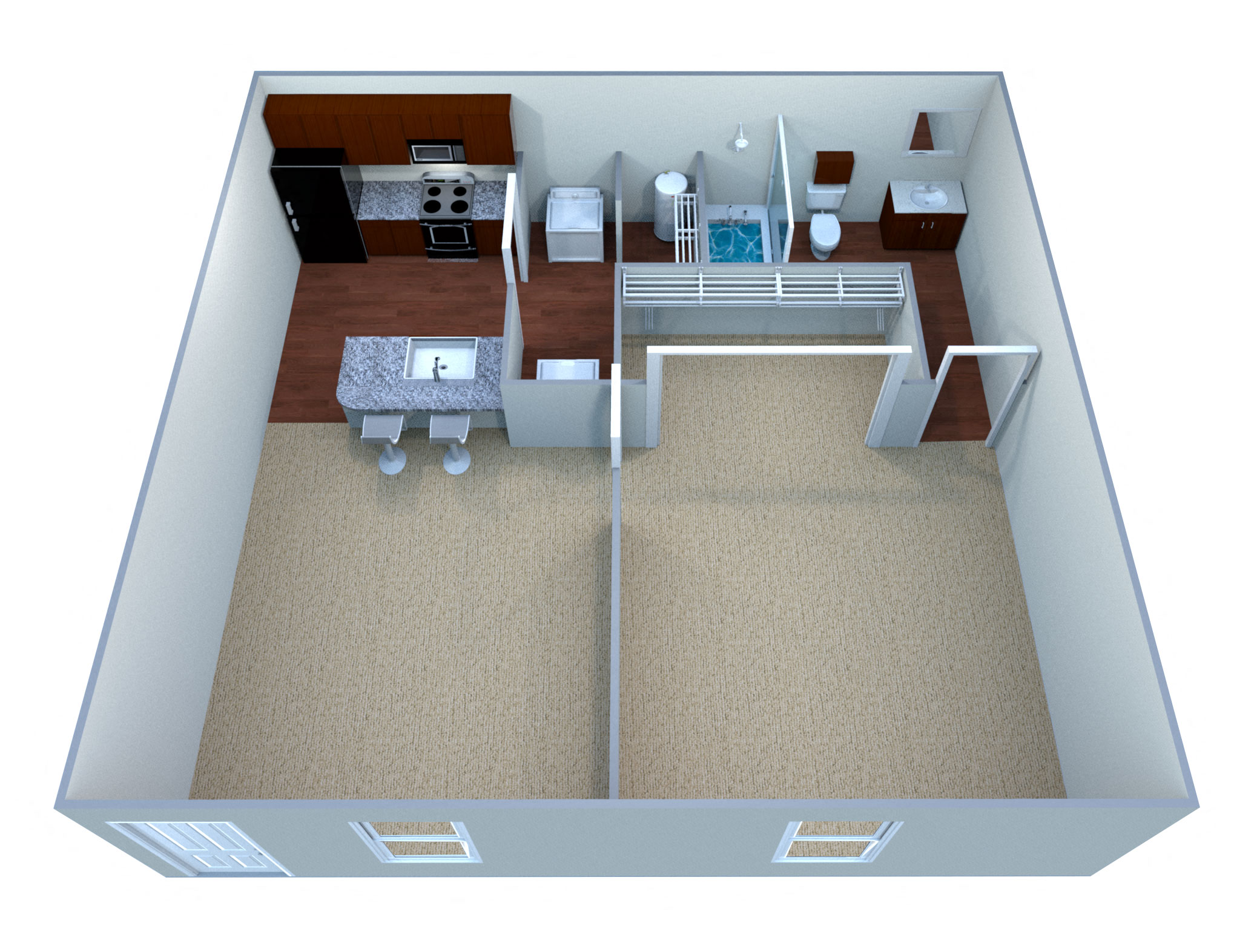 Suite A Floorplan